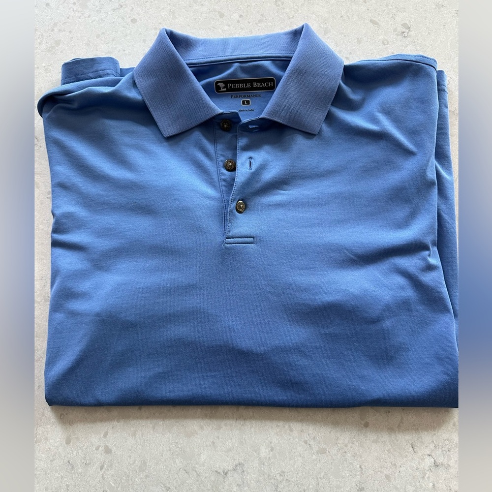 Men’s Pebble Beach golf polo